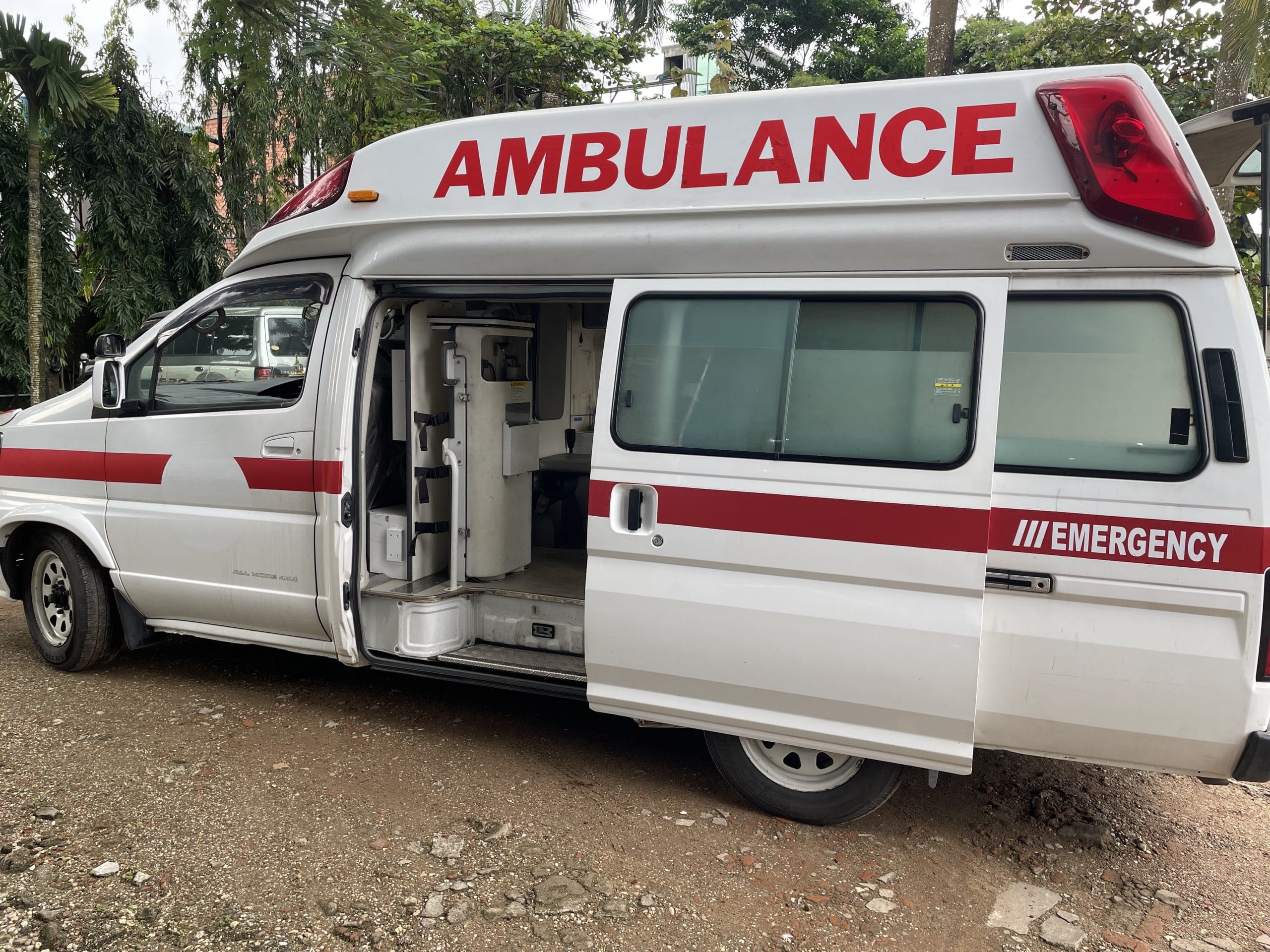 GGI Myanmar (Green Gold Industry) has teamed up with a humanitarian group to operate an ambulance for the people of Yangon